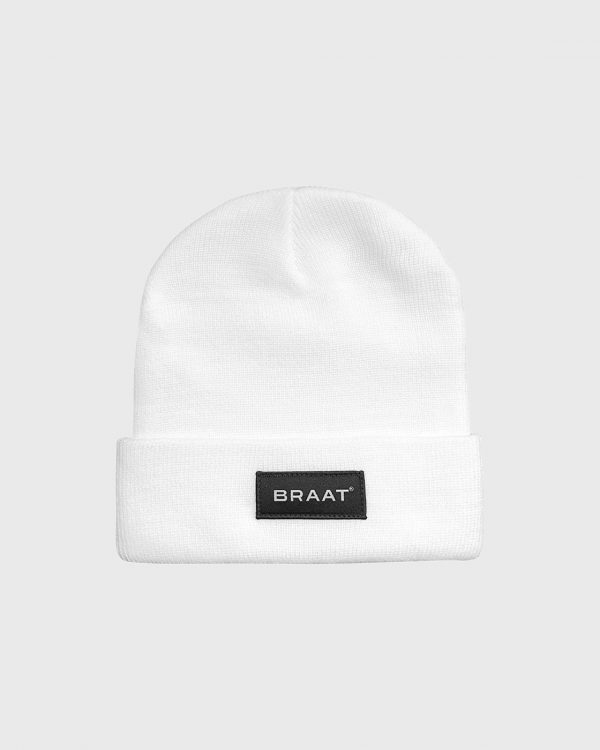 BRAAT 21 Beanies (White)