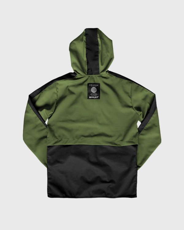 BRAAT-Olive-Windbreaker-Back-2