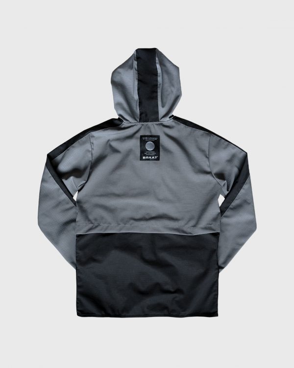 BRAAT-Grey-Windbreaker-Back