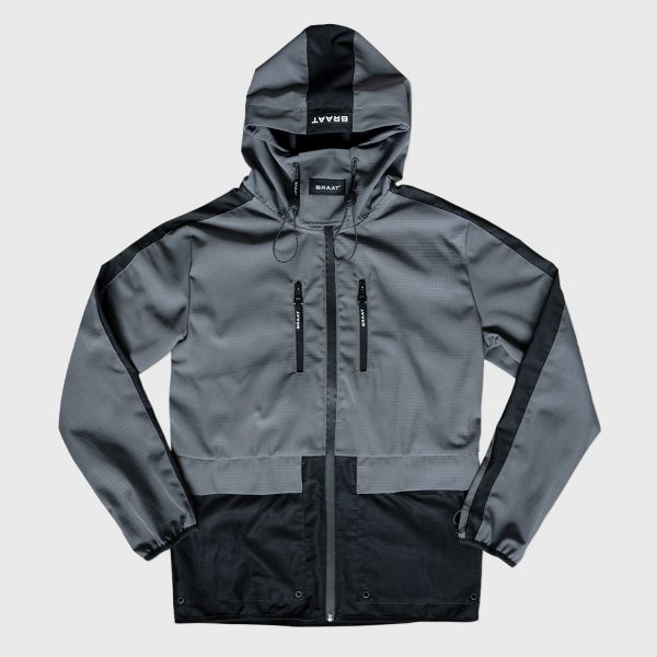 BRAAT-Grey-Windbreaker-Front