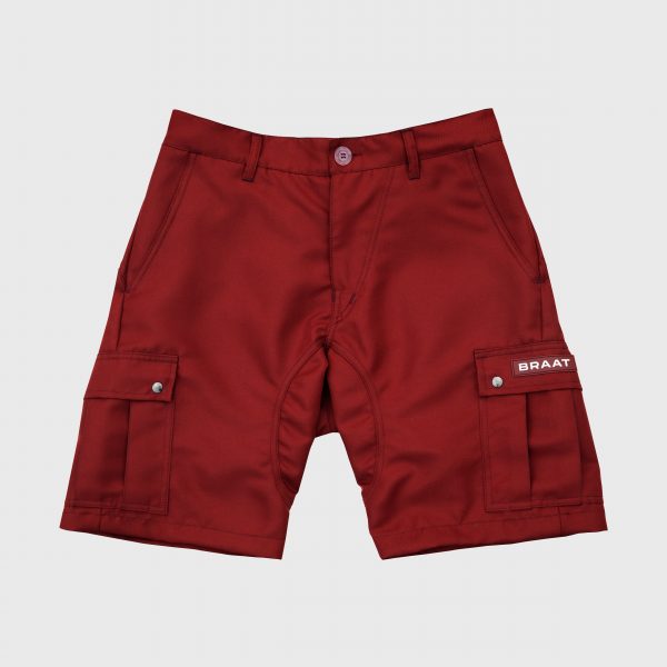 BRAAT Cargo Shorts Brick Front