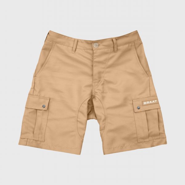 BRAAT Cargo Shorts Sand Front